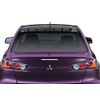 EPARTS Shark Fin Rear Roof Vortex Visor Spoiler Wing Fit