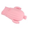 Hot Water Bottle Silicone Hot Cold Compress Pain Reduce Explosion