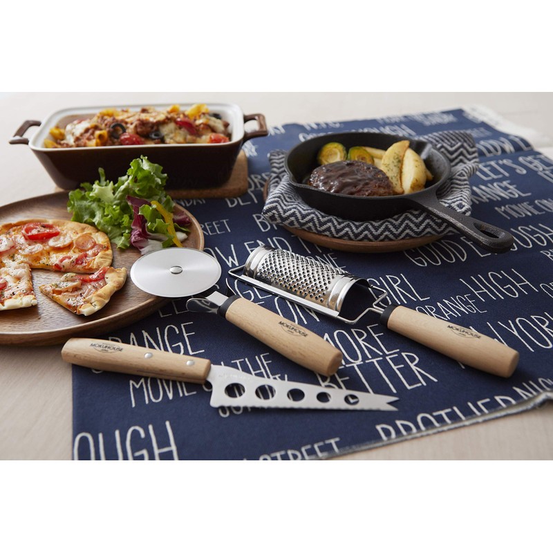 Suncraft Mockhouse BM-221 Pizza Cutter (Safety Cover Included) Made in
