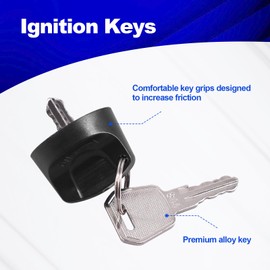 Ignition Keys Compatible with Big Joe EP Electric Pallet Jacks E30 EZ30 EPT20-15ET JX1 JX2 Part Numbers 1115-500016-00 111550001600