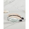 Lara 마이아 페이즐리 헤어밴드 - 민자형 카키(MAIAHB072) Maia Paisley Hairband