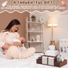 Large Wicker Diaper Caddy Changing Table Organizer, Brown, Paper