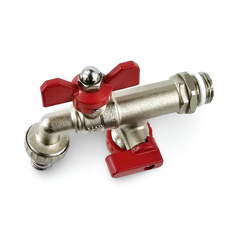 Wärmer System Outside Garden Tap Butterfly Handle with Sealing PTFE,