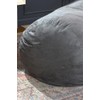 Vivastate Cozy and Stylish 8-Foot Cylindrical Suede Bean Bag, Soft