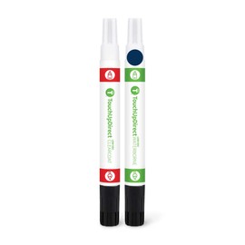 TouchUpDirect HX Antimatter Blue Compatible with Ford Exact Match Touch Up Paint Pen+Brush Applicator - Essential Kit