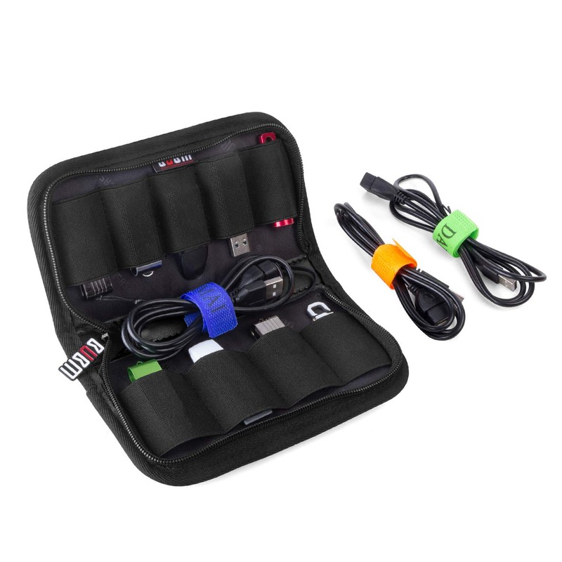 BUBM Black 9 USB Drive Shuttle 9-Capacity Case