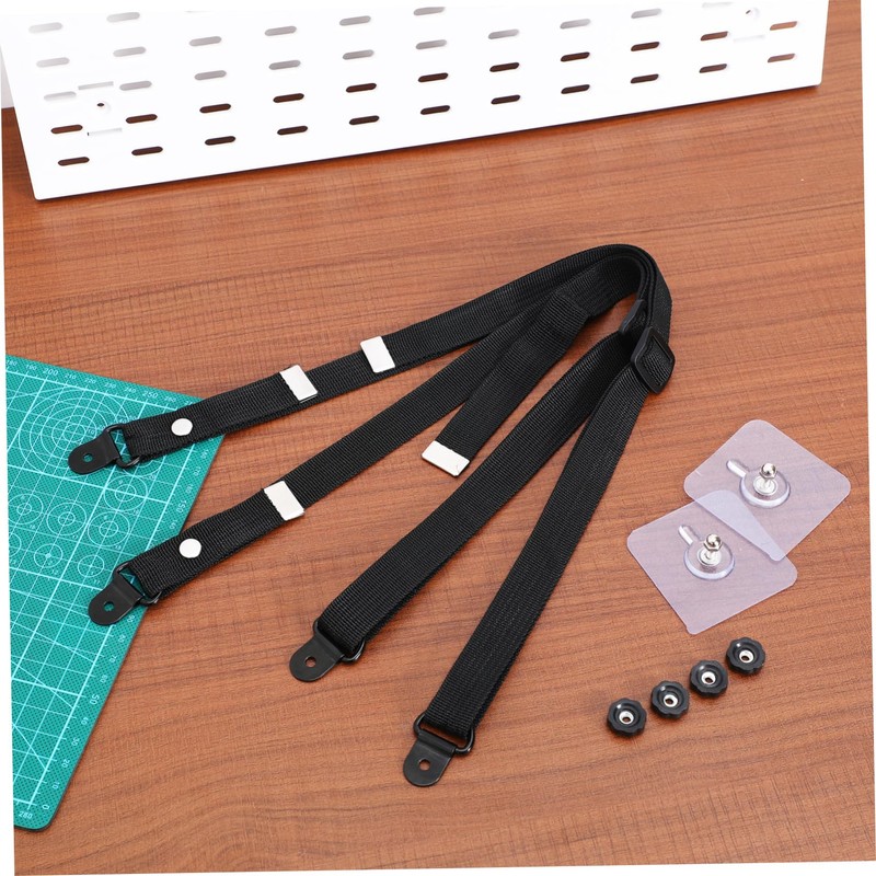 IWOWHERO Tv Safety Straps Kit 2 Pack Universal Tv Straps