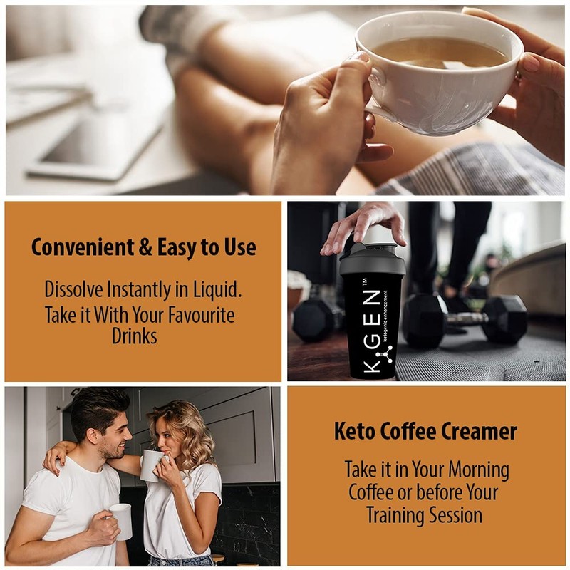 K GEN ketogenic enhancement Instant Bulletproof Keto Coffee Creamer UK