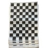 Black Checkered Deli Paper Basket Liner 9 X 12 Inches