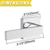 Probrico Dummy Lever Door Handle Square Non-Turning Single Side Pull