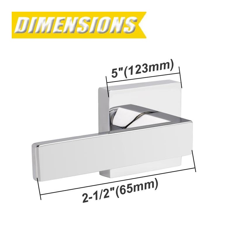 Probrico Dummy Lever Door Handle Square Non-Turning Single Side Pull