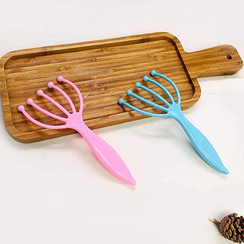 yufana 2-Piece Scalp Massage Set, Head Massager, Head Massage, Spider