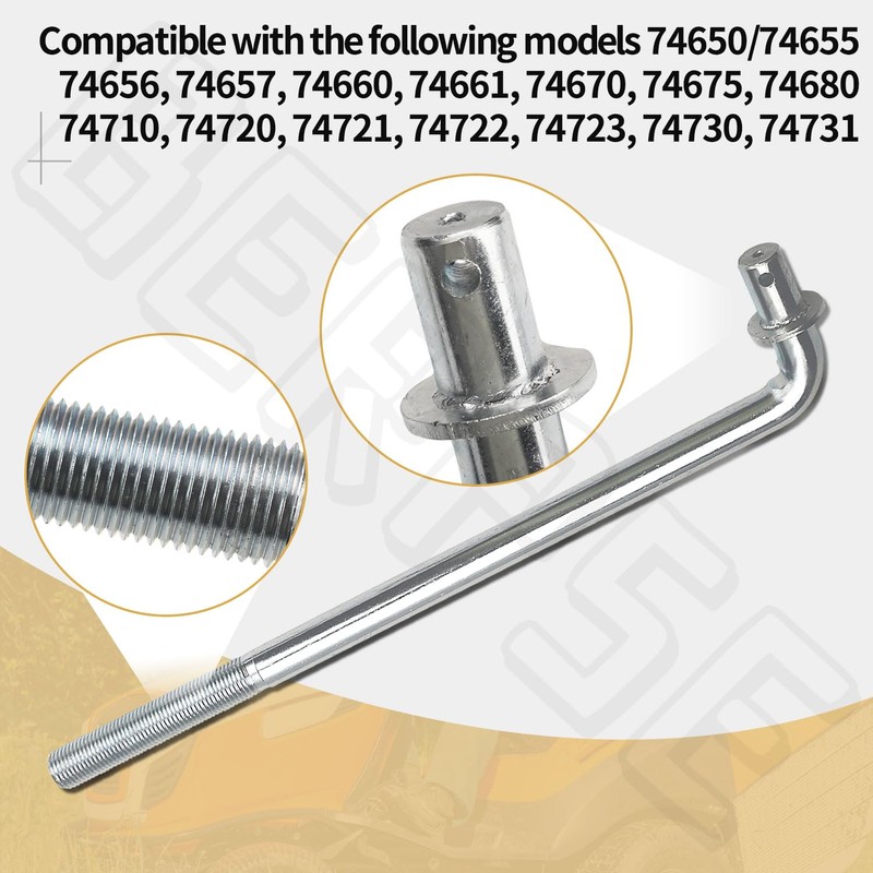 131-3945 Deck Mount Rod Compatible with Toro E S Series,