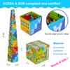 Beeqoo Animal Sorting and Stacking Blocks - Educational ABC &