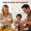 Multifunctional Vegetable Peeler For Kitchen With Ergonomic Wood Handle, 2
