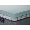 Serta ThermaGel Cooling, Pressure-Relieving Memory Foam Mattress Topper, 3 Inch,