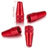 Boao 40 Pcs Bicycle Presta Valve Cap Multi Color Anodized