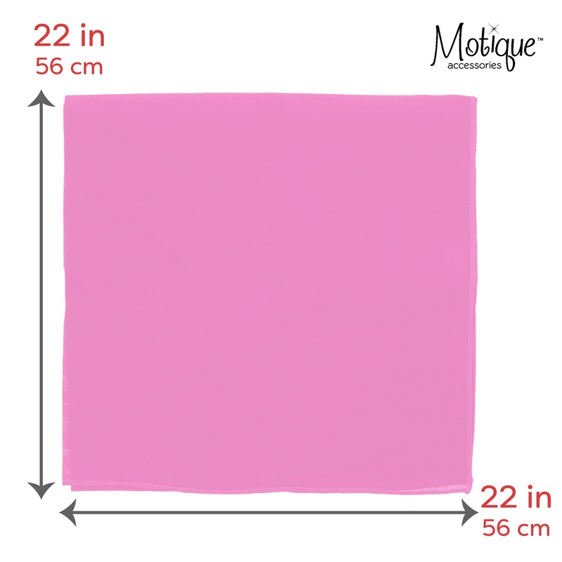 Solid Color Bandana (Pink)