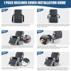 TAOCOCO TAOCOCO 100% Waterproof Recliner Covers, Recliner Sofa Covers with
