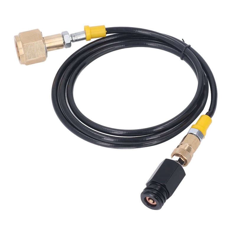 Soda Refill Adapter CO2 Cylinder Cartridge Fill Tank Connector with