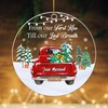 First Christmas Married Ornament 2024, Just Married Gifts for Newlywed;