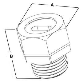 Morris 15382 Water-Tight Service Entrance Connector, Zinc Die Cast, 4/0 Cable Size, 2" Size