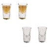 Out of the blue Wooden Drinking Game with Ring Throw,