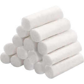 Premium Dental Cotton Rolls #2 Medium 1.5" x 3/8" Extra Absorbent Non-Sterile Cotton Roll (100 Pack)