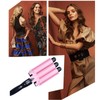 3 Jumbo Barrel Curling Iron Wand 25mm/32mm Hair Waver Temperature