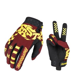 TATACLEA Motorcycle Riding Gloves for Men and Women,for Cycling,Climbing,Cold Weather Drving Gloves,Wear-Resistant and Slip-Resistant,Easy to Wear,Good Texture(Red)