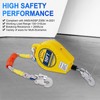 Encreese Self-Retractable Fall Arrester 50FT Double Locking Fall Arrest Protector