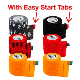 Syrflex Cohesive Bandage 2" Pet Wrap, 6pk