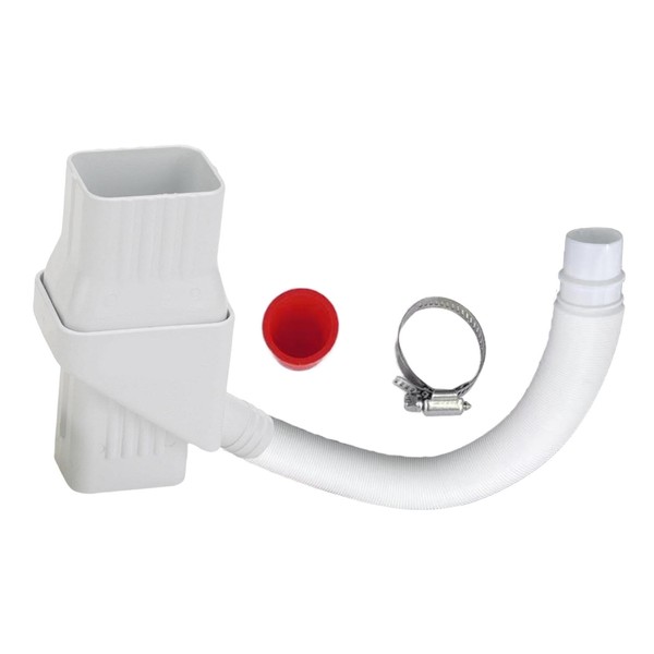Generic Rain Water Collection System with Hose, Reusable Harvesting System