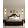 Battery Operated Wall Sconce Set of Two, Modern Rechargeable Wall