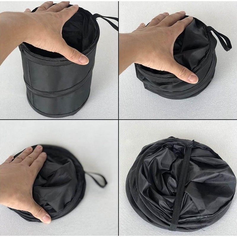 VapourOn Car Bin, 2 PACK Portable Collapsible Car Bin, Universal