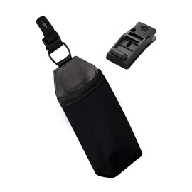 ALPAKA HUB Sunglasses Pouch - Microfibre Lined Stretch Holder with Anti Scratch Nylon 840D Weatherproof Fabric Travel Glasses Small Organizer Men/Women - HUB Clip Attaches Backpack Strap