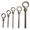 M6 x 40mm Lifting Long Eye Bolt Longshank with Full