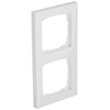 GIRA 021229 Cover Frame, 2 Gang Gira E2 pure white