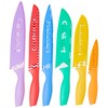Cuisinart C55-12PR1 12-Piece Printed Color Knife Set with Blade Guards,