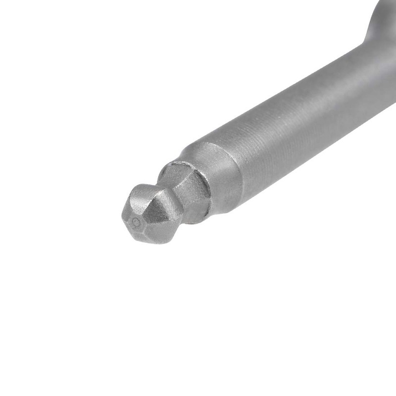 uxcell 2 Pcs H3 (3mm) Ball End Screwdriver Bits, S2