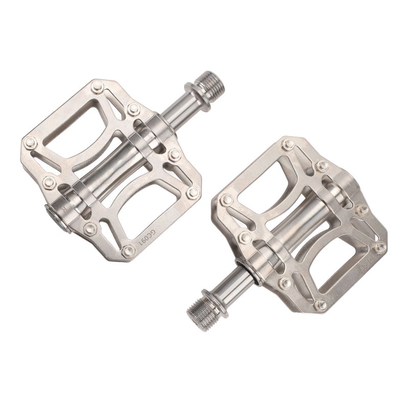 2PCS Folding Bike Pedals Ti Alloy Non Slip 3 Sealed