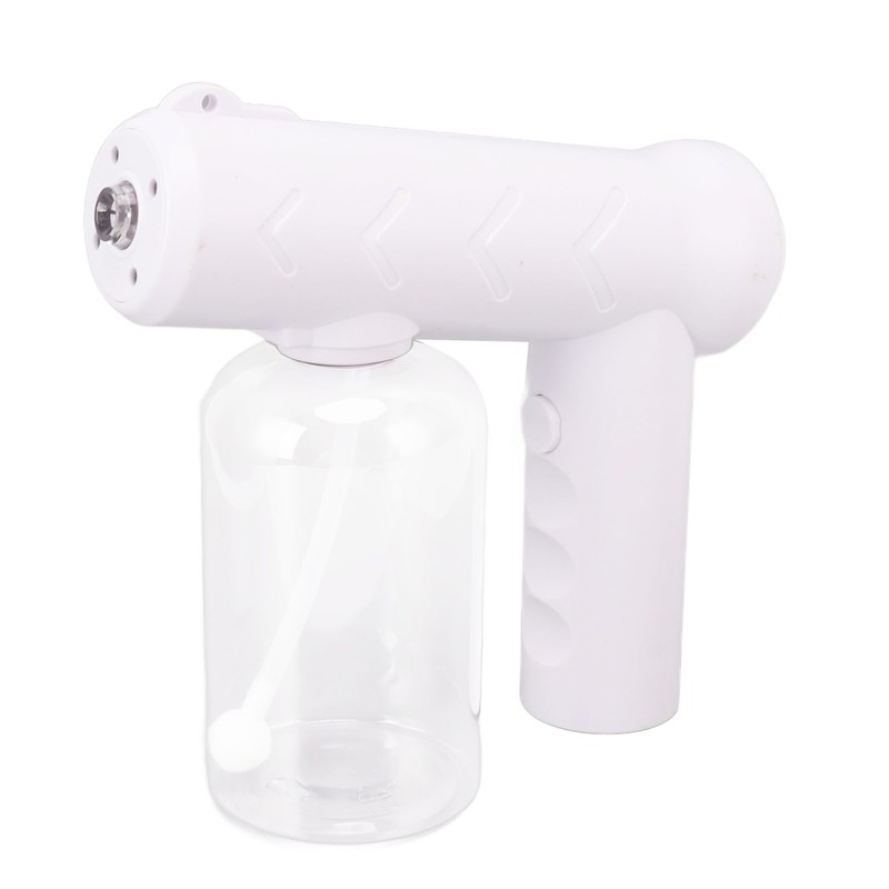 Nano Cleaning Sprayer Rechargeable Blue Light Portable Handheld Alcohol Atomizer