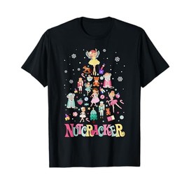 Christmas Nutcracker Squad Ballet Dance Matching Family Xmas T-Shirt