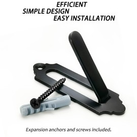 VMSIXVM European Mount Skull Hanger, Skull Mount Hanger Deer Skull Mount for Hanging Deer Head, Pronghorn and Other Smaller Skulls, European Deer Mount Hanger Wall Mounts with Easy Installation Kits