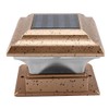 Solar Powered Garden Security Lamp Outdoor Waterproof Home Garden Post
