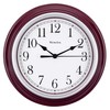 Westclox Quartz Movement Round Wall Clock, Contemporary Analog Design, Battery-Powered