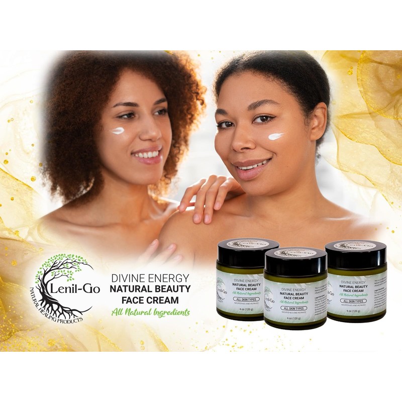 Divine Energy Natural Beauty Face Cream 2. Oz