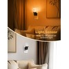 JandCase LED Night Light Amber, Dimmable Night Lights Plug into