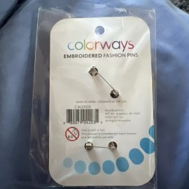 Colorways Embroidered Fashion Pins : Popsicle Ice Cream And Donut