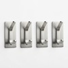 Double Adhesive Wall Hooks for Towel & Coat Storage –